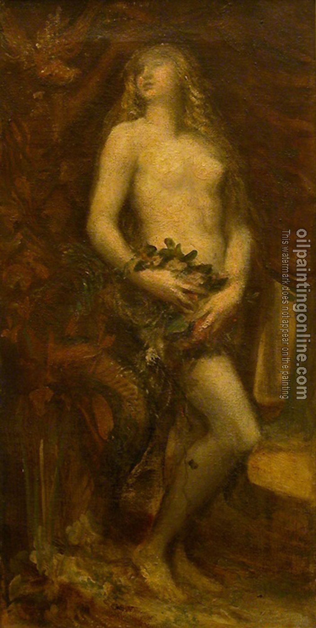 Watts, George Frederick - Eve tentee